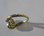 Bague 56.5 Bague tourbillon ancienne or jaune et platine diamants 58 Facettes