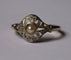 Bague 56 Bague Art Déco deux ors et perle 58 Facettes 597