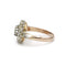 Bague 58 Bague - Or jaune et diamants rose cut 58 Facettes 1021
