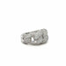 Bague 54 Bague Maillon Or blanc et Diamants 58 Facettes 1.0000303/1