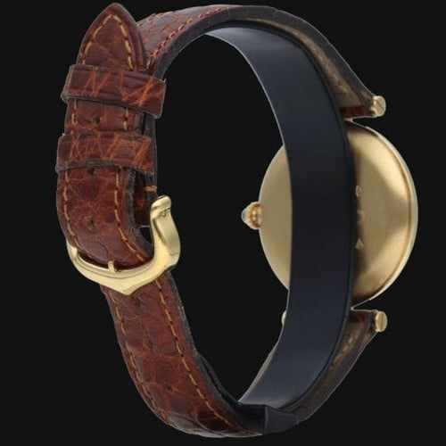 Montre Cartier Montre Must De Cartier Vermeil 58 Facettes MT43996