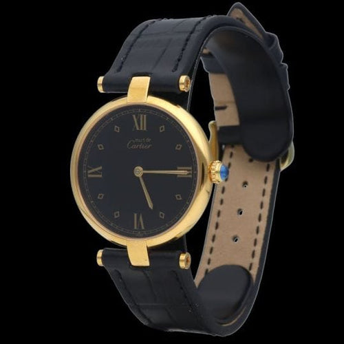 Montre Cartier Montre Must De Cartier Vermeil 58 Facettes MT41257