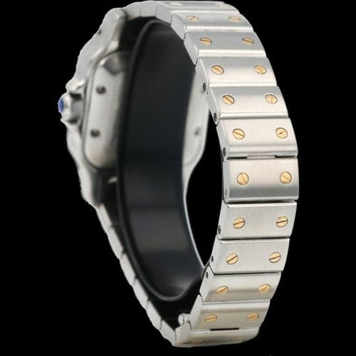 Montre Cartier Montre Santos De Cartier Galbee Pm 58 Facettes MT42136