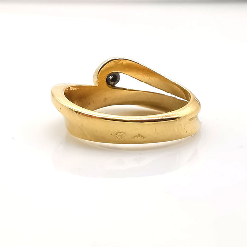 Bague 55 Bague or & diamants 58 Facettes