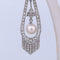 Boucles d'oreilles Orecchini Decò - Boucles d’oreilles perles akoya et diamants en or blanc 18 kt 58 Facettes OR106