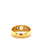 Bague Vintage Or jaune et Diamants - 1970 58 Facettes 1.0000378/3