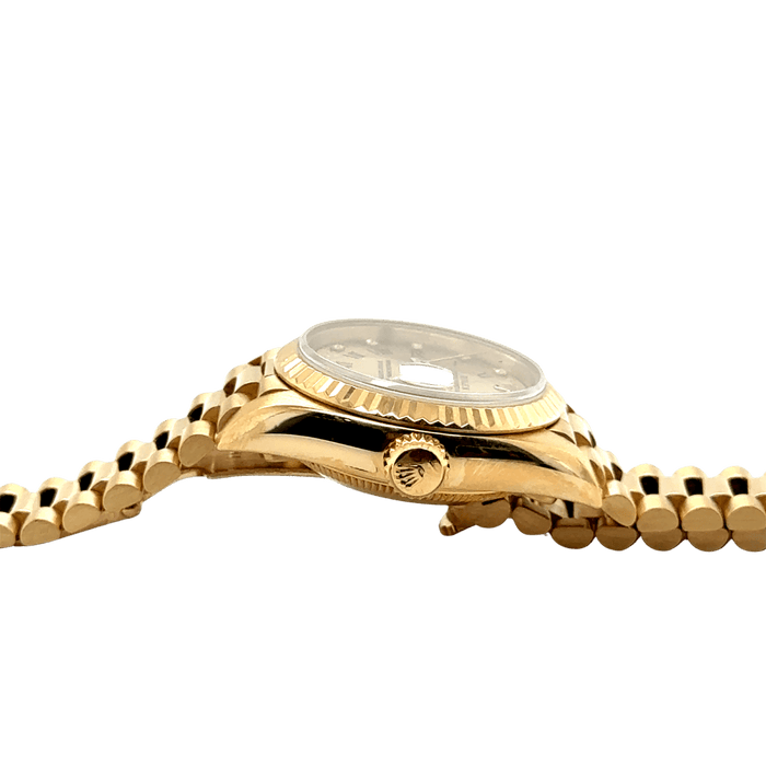 Rolex - Montre Femme date just - Or jaune