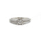 Bague 54 Bague - Or blanc et diamants 58 Facettes 1099