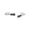 Boucles d'oreilles Boucles d'oreilles - Or blanc, saphirs et diamants 58 Facettes 1080