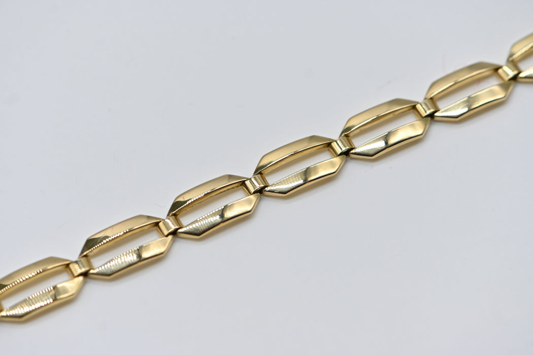 Bracelet vintage circa 50 or jaune