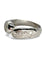 Bague 54 Bague or blanc et diamants 0,60 ct 58 Facettes 1177