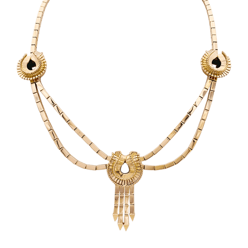 Collier Collier-Sautoir draperie vintage 58 Facettes 34565