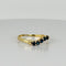 Bague Bague vintage avec saphirs bleus 58 Facettes 2505009