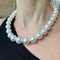 Collier Collier vintage en or blanc et perles des mers du Sud 58 Facettes 0020002127