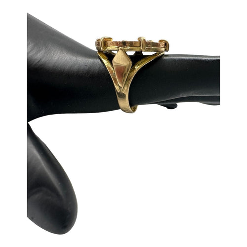 Bague Bague or jaune pièce de PIECE 20 FRANCS MARIANNE 6 GRIFFES 58 Facettes