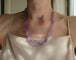 Collier Collier améthystes fermoir en or 58 Facettes