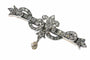 Broche Broche barre de diamant antique vintage 58 Facettes 23249-0329