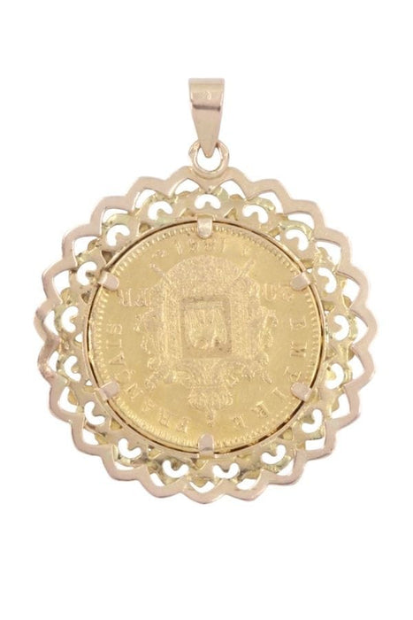 Pendentif Pendentif 20 francs napoléon III 58 Facettes 091241