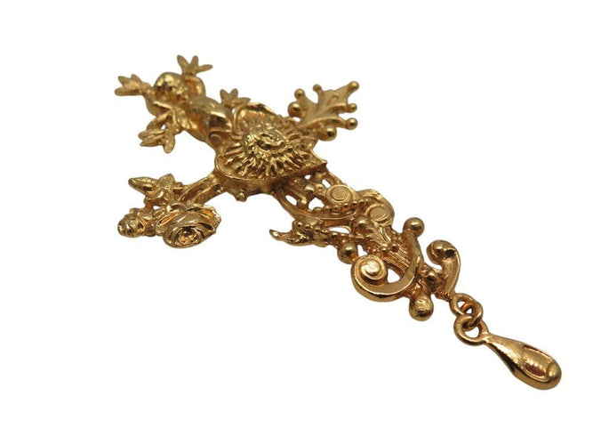 Pendentif vintage rare broche CHRISTIAN LACROIX croix comedie francaise pendentif 58 Facettes 267741