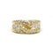 Bague 54 Bague or jaune et diamants 58 Facettes 220099R
