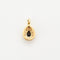 Pendentif Pendentif en or jaune serti d'un saphir et diamants 58 Facettes 127210110171