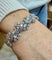 Bracelet Bracelet haute joaillerie en platine , or et diamants 58 Facettes