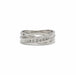 Bague 53 Bague or blanc diamants 58 Facettes 200184R