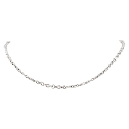 Chaumet Collier Chaîne  Or blanc