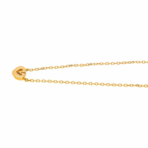 Collier Cartier Collier Cœur Or jaune Saphir 58 Facettes 4944052RV
