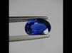 Gemstone Royal Blue No heat Oval Ceylon blue sapphire - 4.06 carat 58 Facettes SAM-OV-SAPP-4.06