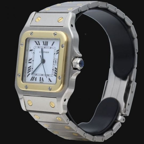 Montre Cartier Montre Santos De Cartier Automatique 58 Facettes MT44383