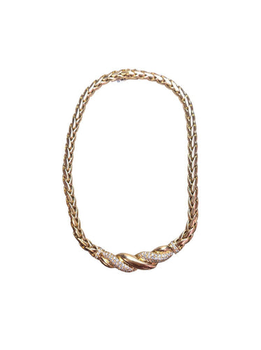 Collier Collier sensationnel en or 18 carats avec diamants 58 Facettes