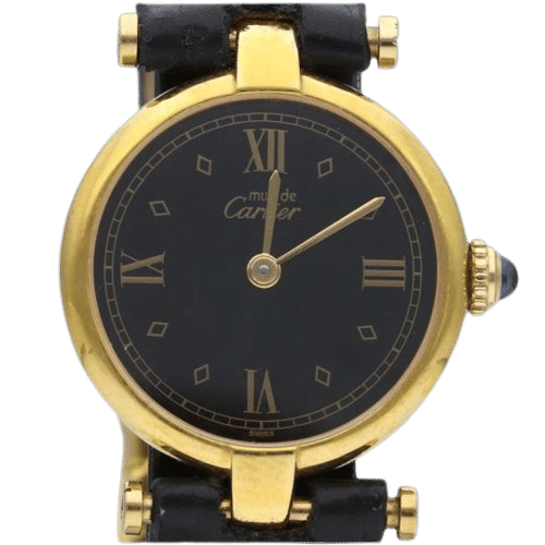 Montre Cartier Montre Must De Cartier Vermeil 58 Facettes MT41256