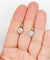 Boucles d'oreilles Dormeuses marguerite - Boucles d’oreilles en or 18k, platine et diamants 58 Facettes A06632