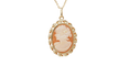 Pendentif Pendentif en or jaune et camée 58 Facettes 32919