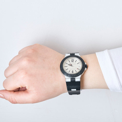 Montre Montre Bvlgari Diagono en aluminium et caoutchouc. 58 Facettes P20L4