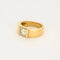 Bague 53 BAGUE STYLE CHEVALIERE DIAMANT 58 Facettes 31200031