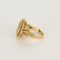 Bague 50 Augis Bague en Or jaune à message sentimentale 58 Facettes BEA3802