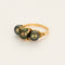 Bague 52,5 Bague en or jaune et perles de cultures de Tahiti 58 Facettes BIA1084X3