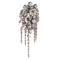 Broche Splendeur florale antique : broche de corsage Trembleuse avec diamants, 1860 58 Facettes 21028-0240