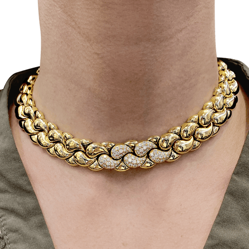 Collier Collier-Sautoir CHOPARD CASMIR, or et diamants. 58 Facettes 34462