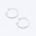 Boucles d'oreilles Earrings in White Gold and Diamonds 58 Facettes D359342RB