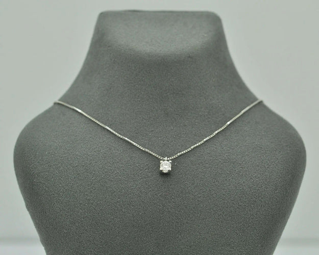 Collier Collier à point lumineux Ct 0,27 58 Facettes 10658