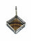 Pendentif Pendentif Quartz Fumé Et Argent 58 Facettes