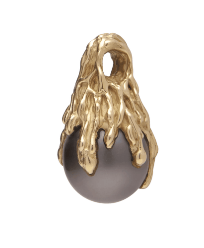 Pendentif Précieux Rocher de Tahiti Or 18K Perle de Tahiti