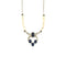 Collier Collier Or Blanc, Diamants, Saphirs et Perles de Culture 58 Facettes B240799