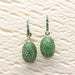 Boucles d'oreilles WERTER - Boucles d'oreilles en or et Tzavorites 58 Facettes D362024SO