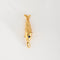 Pendentif Pendentif poisson articulé en or jaune 58 Facettes MEA43002