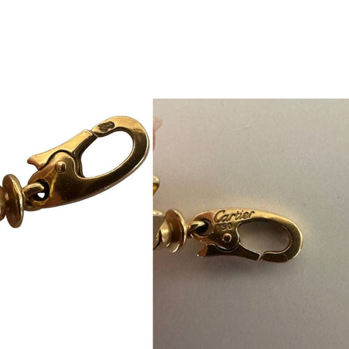 Pendentif CARTIER - Pendentif - or jaune et saphir 58 Facettes