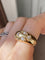 Bague 53 Bague boule constellation en or jaune 18k et diamants 58 Facettes